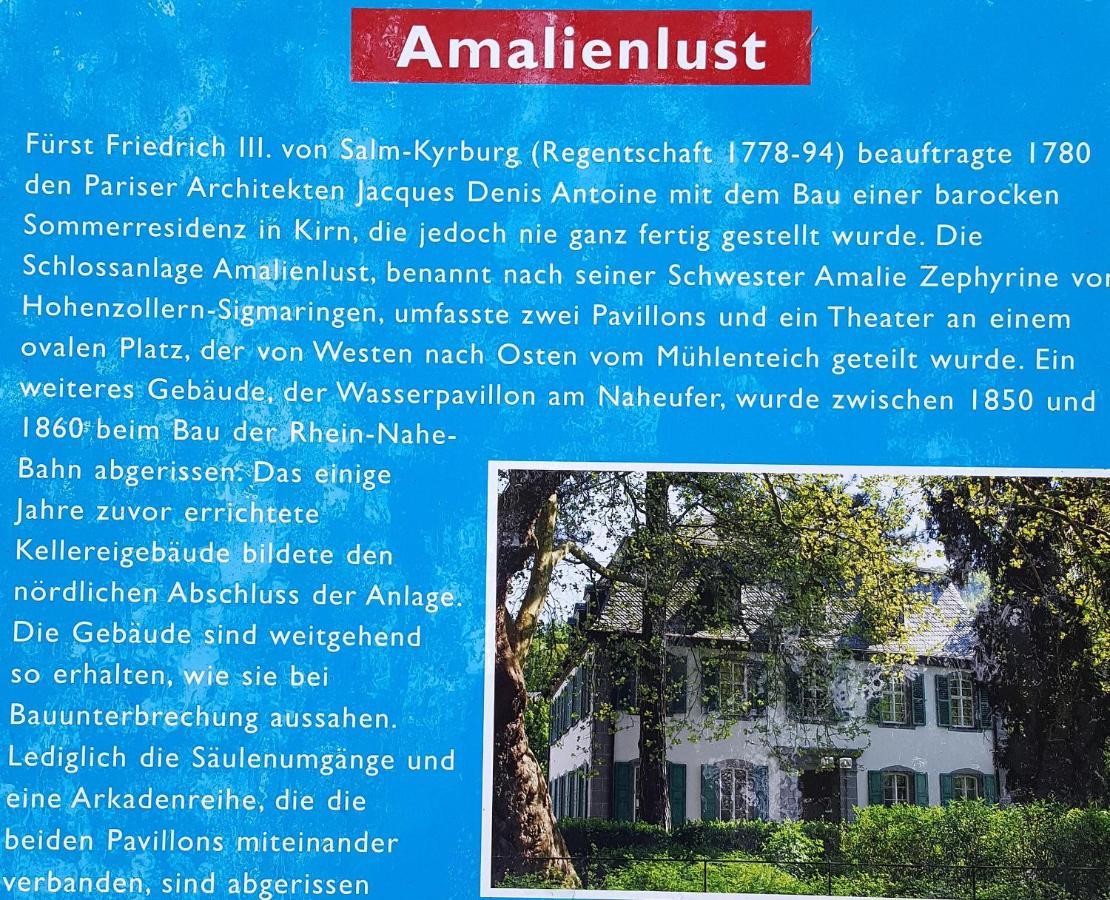 Kirn Ehem. Sommerresidenz Von Fuerst Friedrich Iii. App.1 Und App.2 מראה חיצוני תמונה